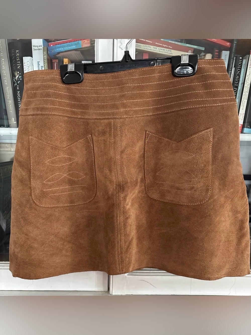 Free People Suede Pocket Mad Love Mini Skirt - Picture 3 of 9